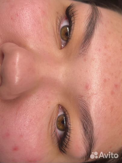 Наращивание ресниц модель