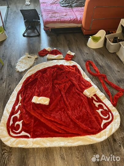 Костюм деда мороза взрослый