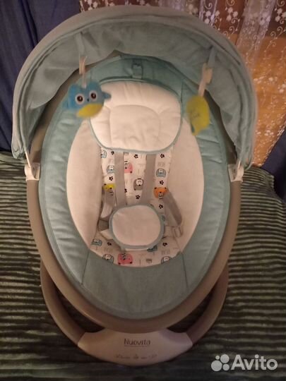 Шезлонг детский электрический