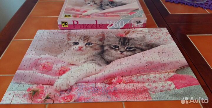 Пазлы-мозаика для детей старше 3лет