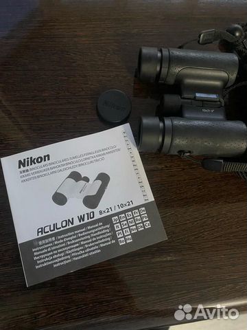 Бинокль nikon w 10 10x21 waterproof объявление продам
