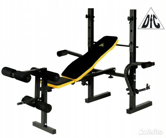 Скамья для штанги со стойками DFC D220