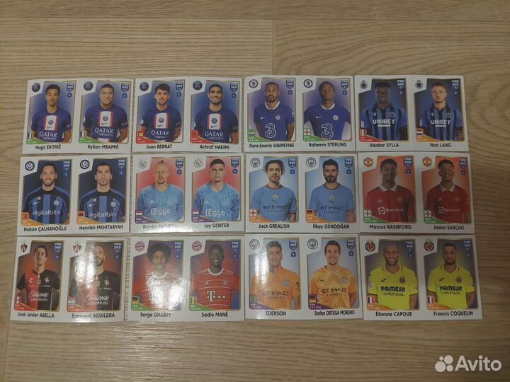 Наклейки panini fifa 365 2023