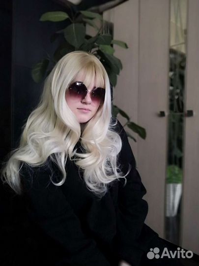 Парик омбре и блонди