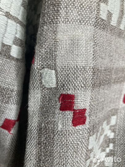 Покрывало льняное натуральное