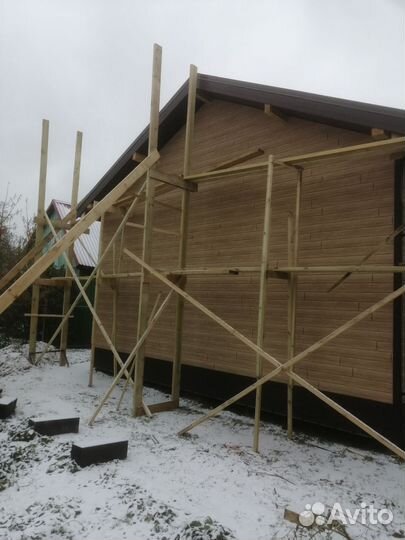 Обшивка вагонкой и сайдинга