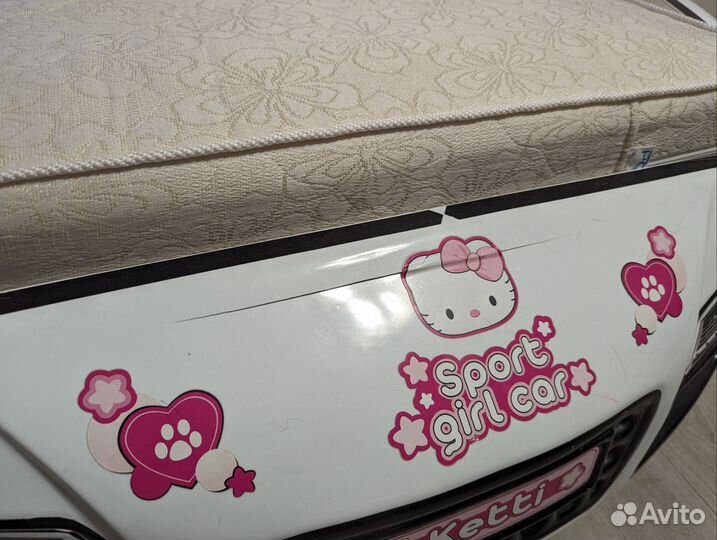 Детская кровать машина с подсветкой Romack