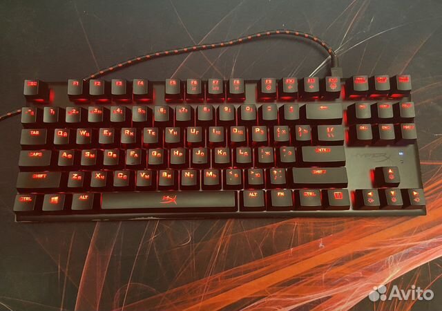 Игровая клавиатура hyperx