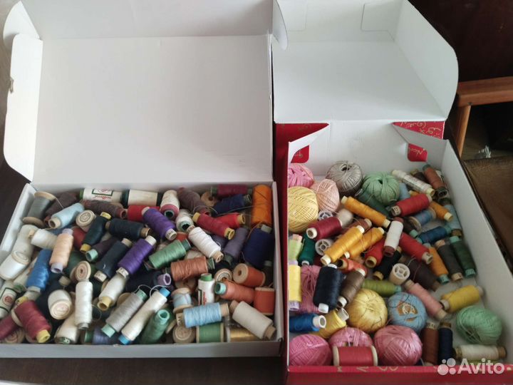 Нитки швейные