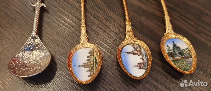 Ложки сувенирные Москва СССР