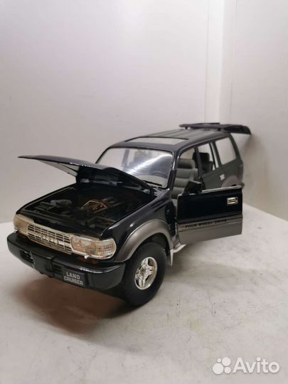 Scale. Toyota Lend Cruiser 1/18 Ленд Крузер 80