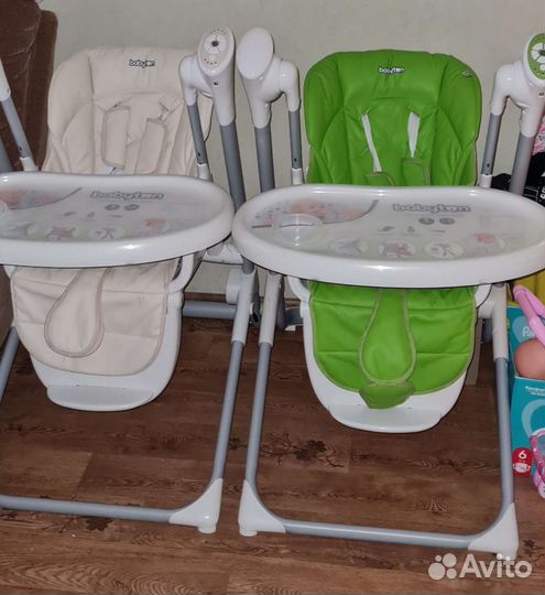 Стульчик-качели для кормления Babyton 2в1