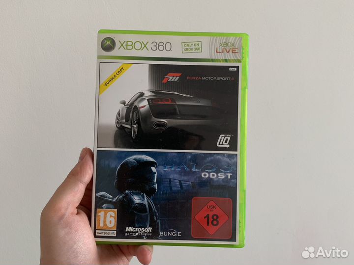 Forza motorsport 3 + halo 3 xbox 360 bundle