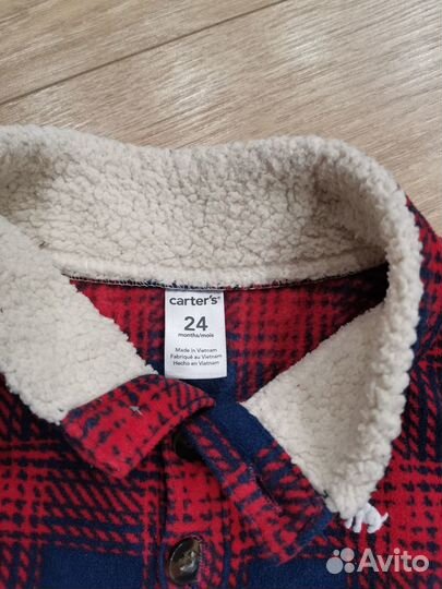 Тёплый костюм на мальчика Carters р. 92