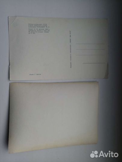 Фотографии с автографами Космонавты СССР С