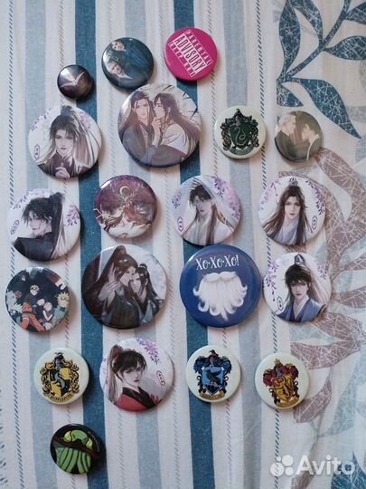 Значки аниме