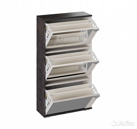 Обувница с зеркалом