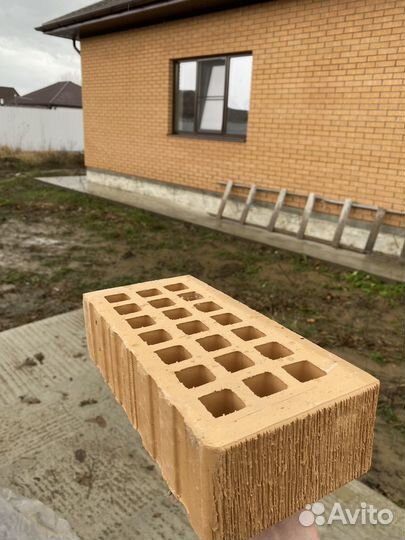 Кирпич облицовочный