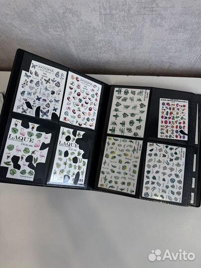 Альбом с наклейками для слайдер-дизайна на 160 шт