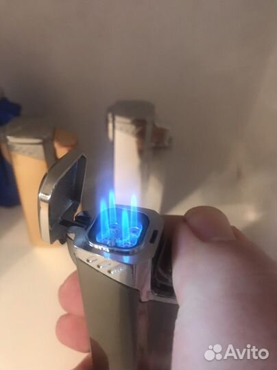 Зажигалка четыре сопла, четыре огня (+видео)