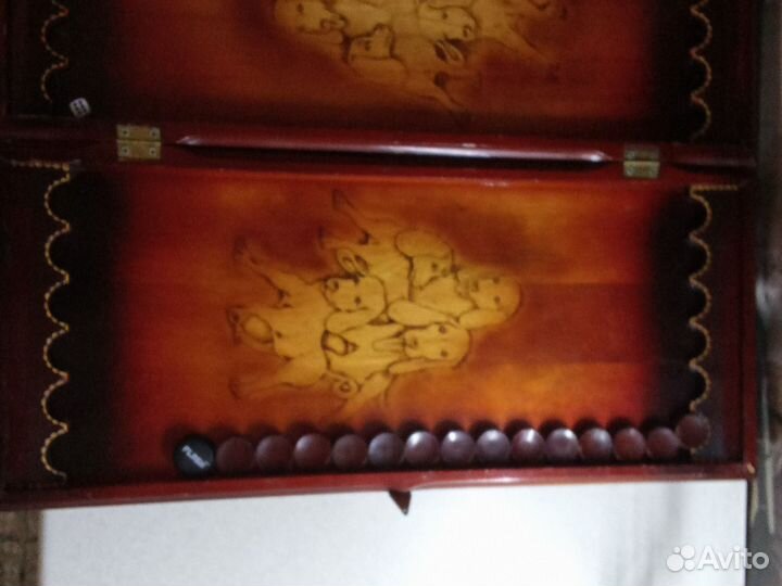 Нардишки резные ручной работы