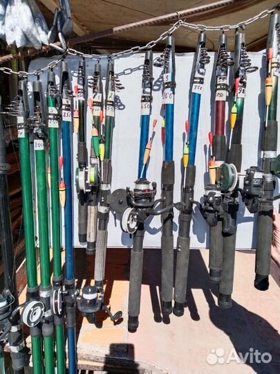 Удочки в сборе