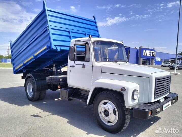 Самосвал с 3-х разгрузкой ГАЗ 3309, 2013