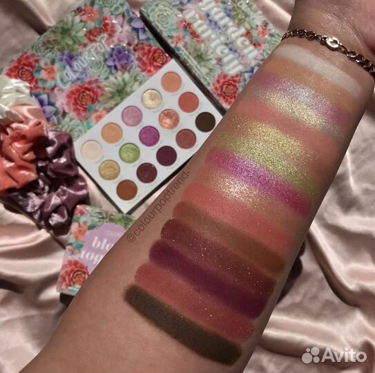 Палитра теней colourpop garden variety