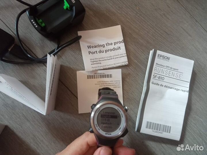 Часы Epson Runsense SF-810 bluetooth, gps