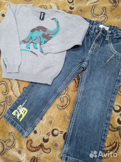 Вещи на мальчика пакетом 98-104