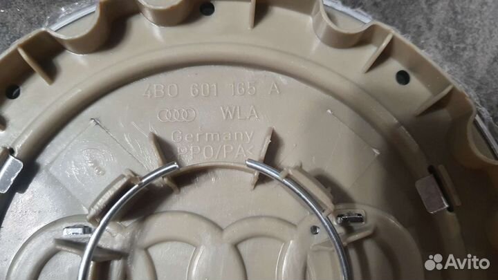 Заглушки дисков колпачки Audi 148мм 4B0601165A