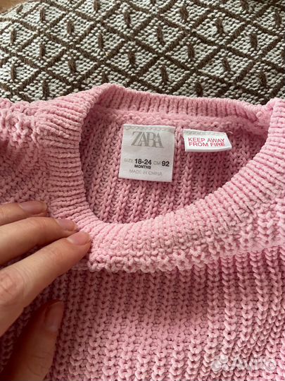 Свитер для девочки Zara 18-24 мес