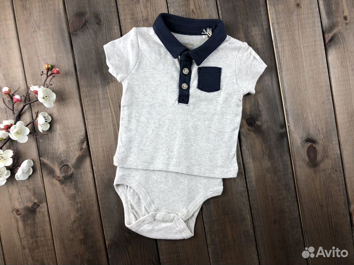 Боди с футболкой для мальчика 62 68