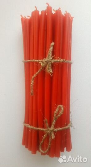 Свечи восковые церковные