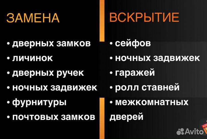 Вскрытие дверей замков авто замена ремонт