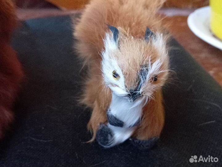 Мишка из натурального меха СССР