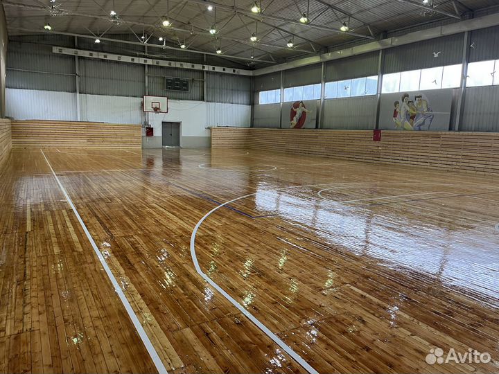 Нанесение спортивной разметки