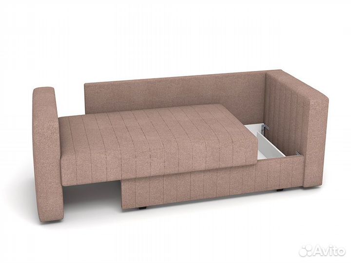 Алье кушетка нпб (Bravo light brown) 176*85*91 с/м