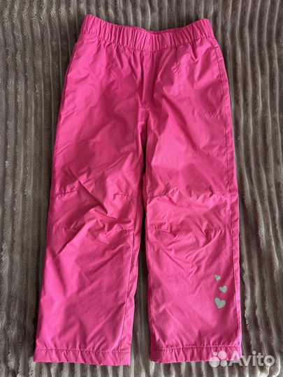 Брюки демисезонные для девочки 110