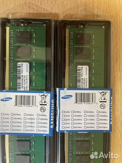 Оперативная память ddr4 16gb samsung 2666