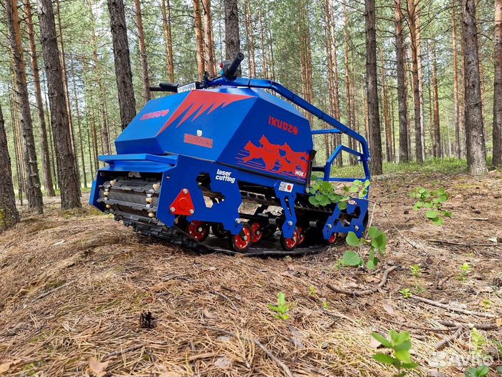 Мотобуксировщик ikudzo 500 EK20(двс dinkin) Cиний