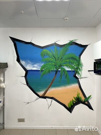 Граффити оформление, роспись стен,художник