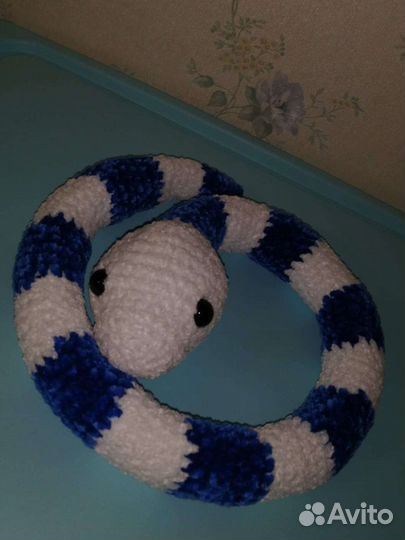 Мягкая игрушка, вязаная 