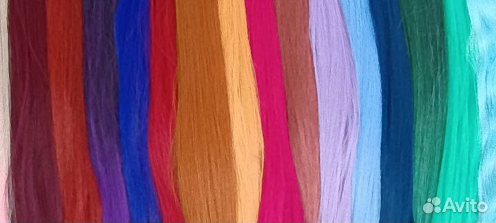 Цветные пряди нарастить