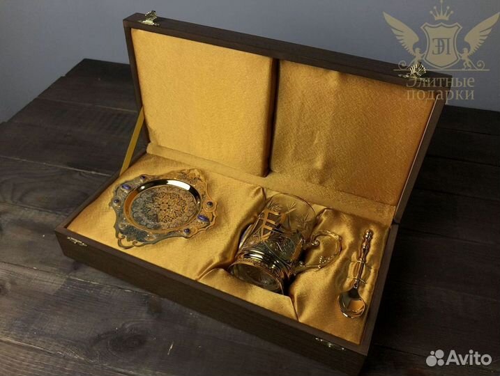 Чайный набор хрусталь