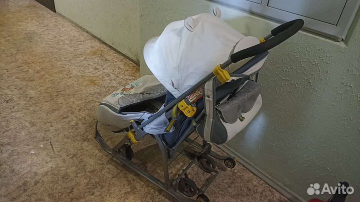 Коляска санки