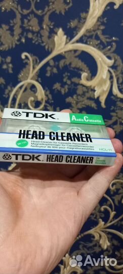 Аудио кассета чистящая TDK новая