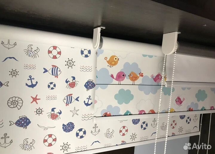 Рулонные шторы фото-печать