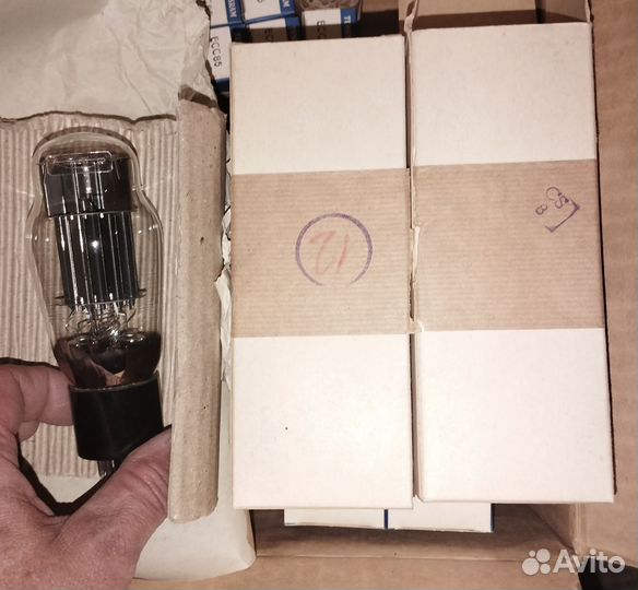 Радио лампа 6AS7G