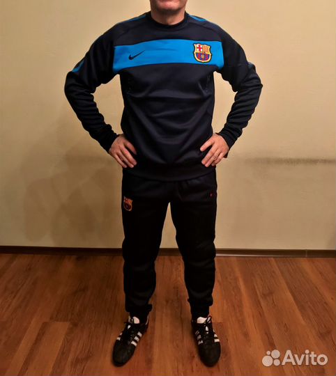 Спортивный костюм тёплый Nike FC Barcelona